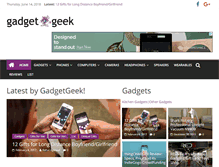 Tablet Screenshot of gadgetgeek.info